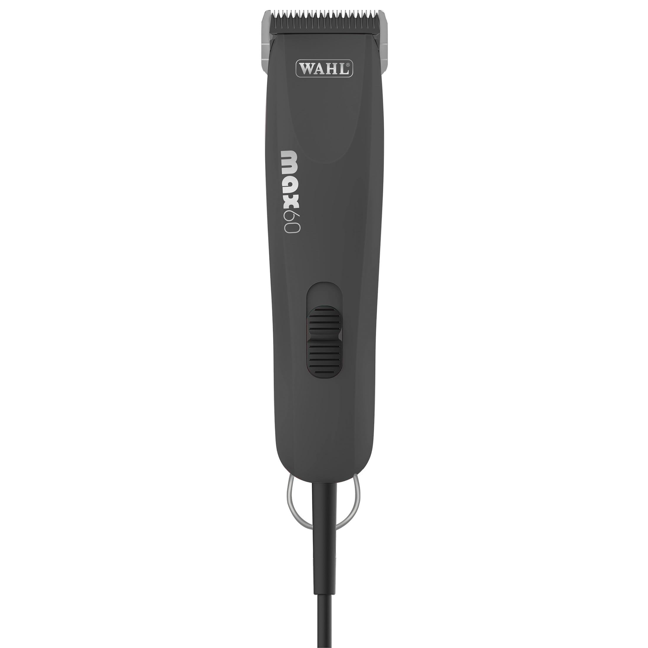 Wahl Max 60, Cortapelos con Cable para Mascotas, Motor sin Escobillas | Cortapelos con Cable para Mascotas, Motor sin Escobillas 3000 y 3500 RPM, Cuchilla Prime 1,5 mm, 4 Peines Inox, Estuche