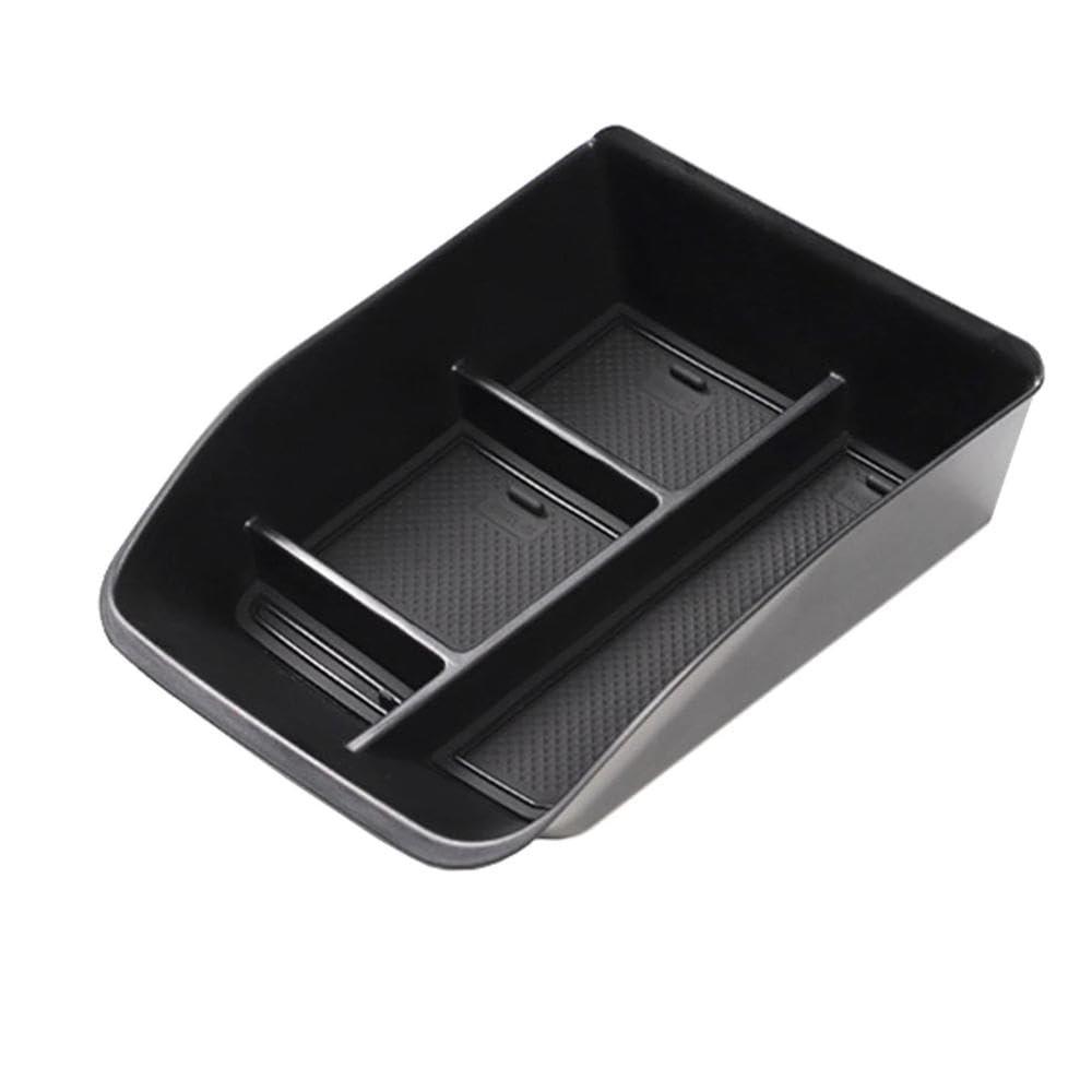 BERTDCX For Dacia Spring Electric 2022-2024 Car Armrest Box Storage Central Car Parts(Black)