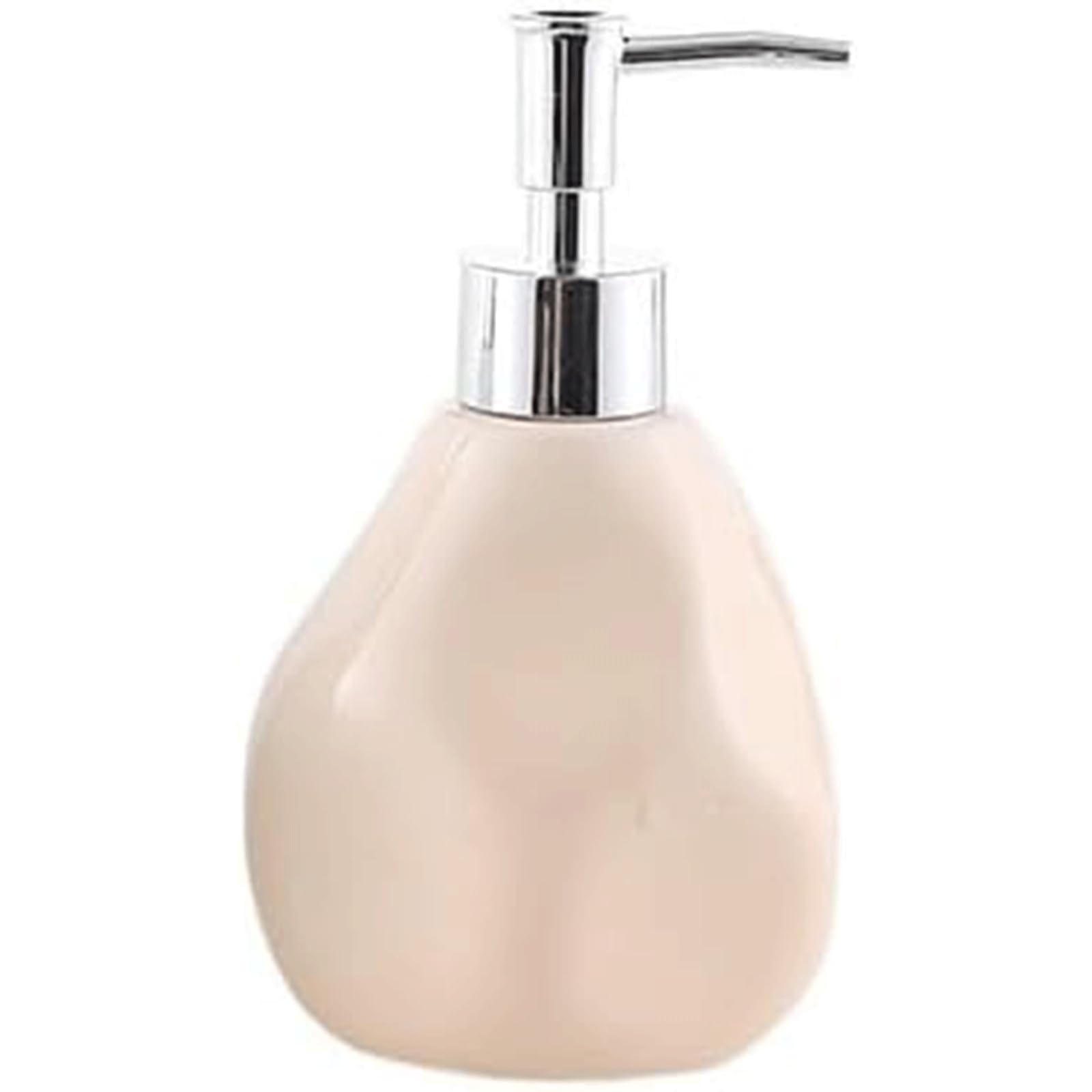 Wiederverwendbar 300 ml/10,14 oz Kleiner Seifenspender für Bad und Küche, Keramik-Pressspenderflasche, Shampoo-Duschgel-Flasche Langlebig