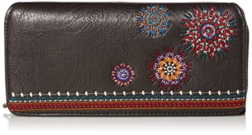 Preisvergleich Produktbild Desigual Damen Astoria Maria Lange Geldbörse, schwarz, Einheitsgröße