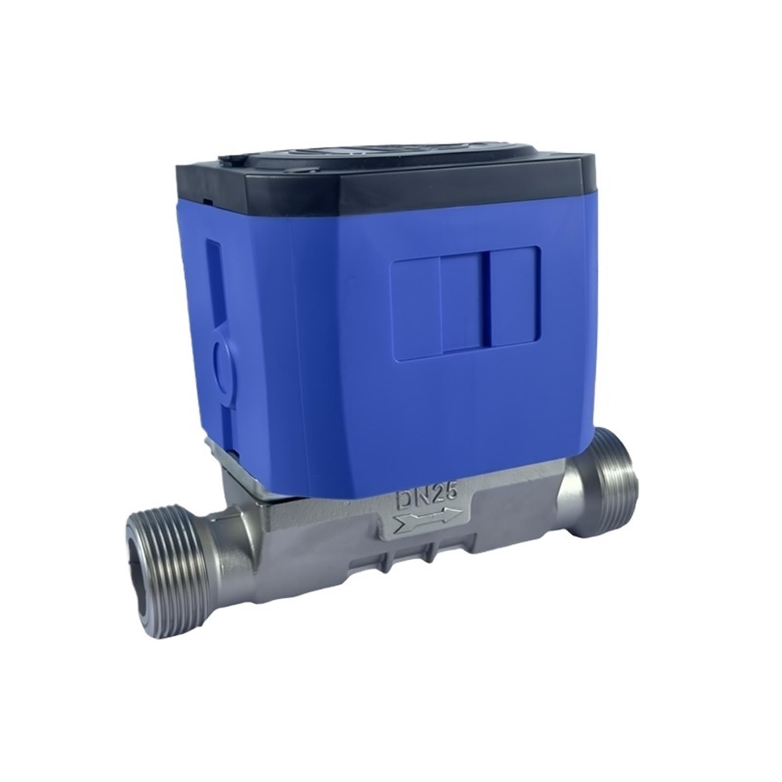 Débitmètre d'eau ultrasonique DN40 avec connexion filetée robuste - 4