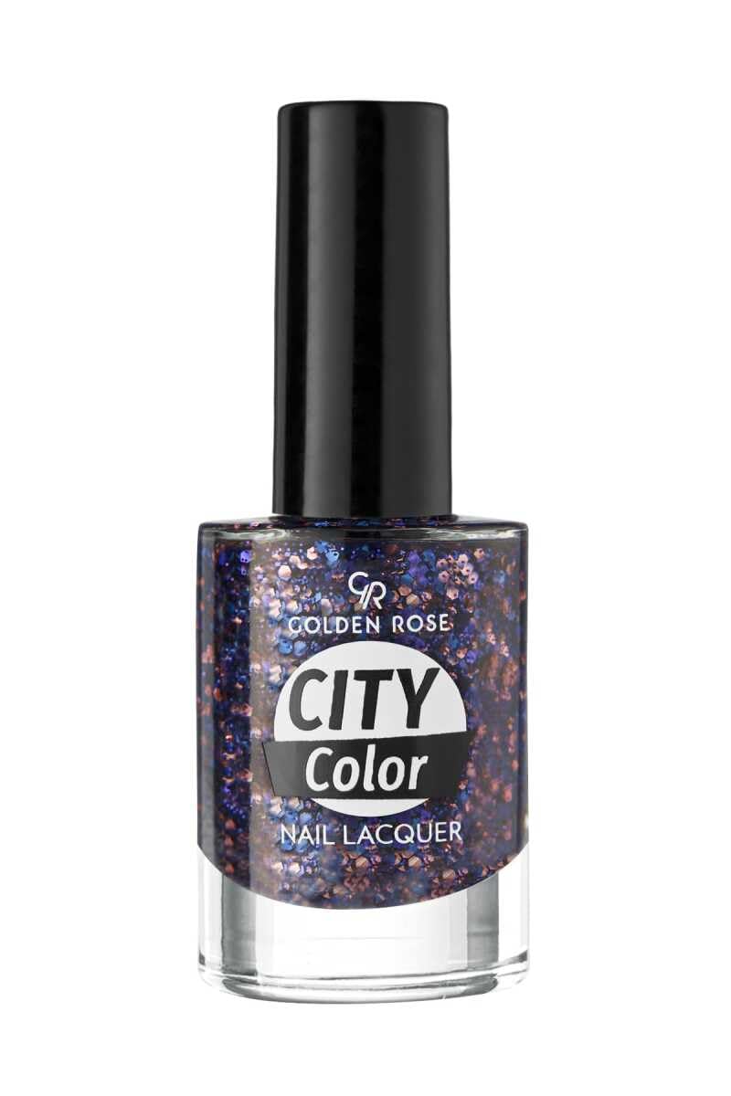 Golden Rose City Color Nail Lacquer Glitter No:111 - Oje