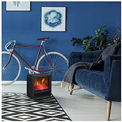 Image of duraflame Portable Electric Fireplace Personal Cube Space Heater