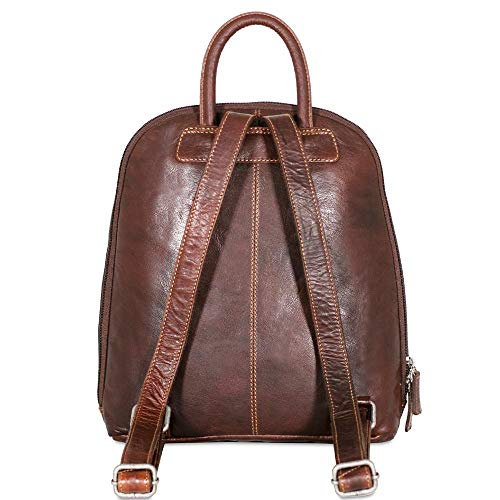 Jack Georges Voyager Adele Slim Backpack #7537 (Brown)4