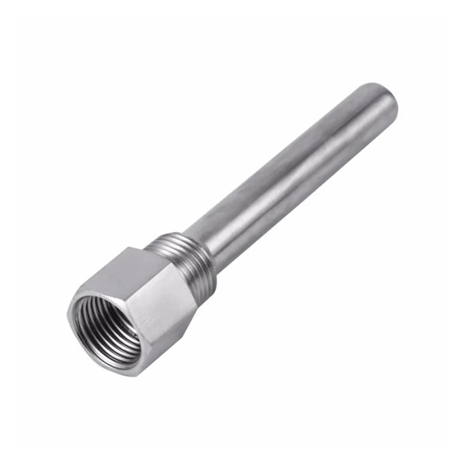 1 pozzetto termometrico for indicatore di temperatura involucro termometro bimetallico 304ss(150mm)