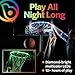 Brightz HoopBrightz LED Basketball Hoop Light - Basketball Gifts for Boys 10 8 12 14 - Light Up Basketball Hoop for Kids - Basketball Accessories for Boys - Outdoor Summer Fun Games for All Ages
