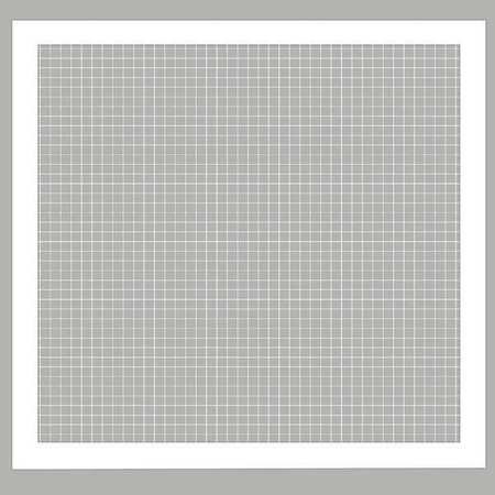 Eggcrate Return Grille, T-grid Ceiling, 22