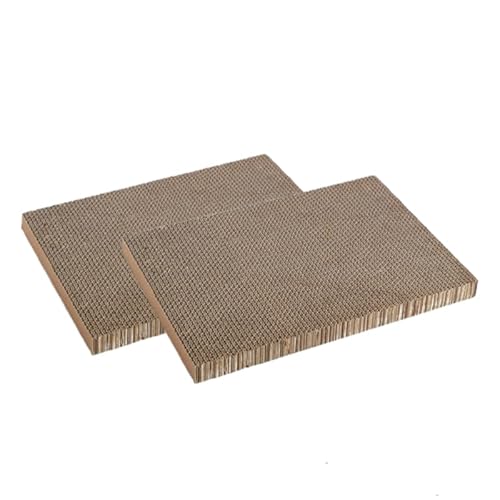 MsiDtsoy 木製猫用ベッド 取り外し可能な猫用ベッド 四季対応 無垢材のパーティションは耐久性に優れています 通気性 爪研ぎハウス ダンボールハウス 幅45.4×奥行31×高さ30cm (段ボール交換芯2個)