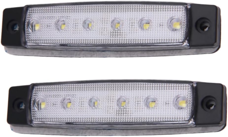 TIDTALEO 2pcs Led Tail Lights Kit for Trailer Side Signal Lights Easy to Install for Trucks Buses