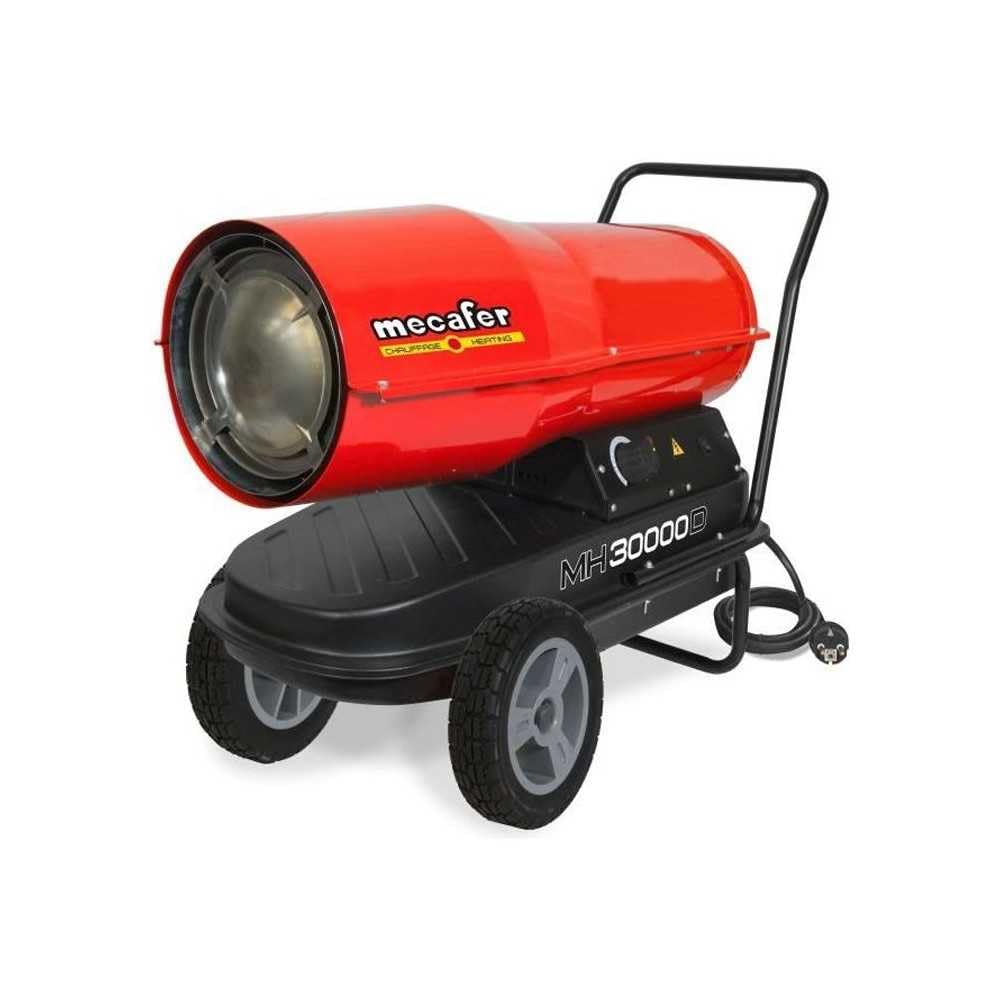 Mecafer - Cañón de aire caliente diésel (30 kW, MH30000D)