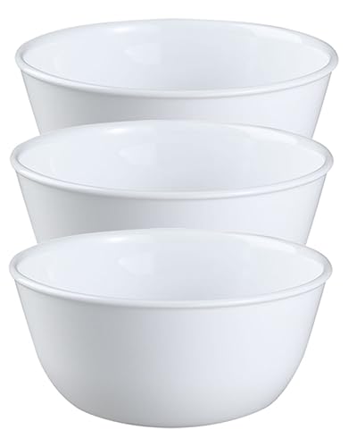 Corelle Livingware Set of 3 Winter Frost White 28 oz