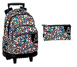  Montichelvo Montichelvo Backpack A.O. M&L Kiss Me Bolsa Escolar, 43 cm, (Multicolour)