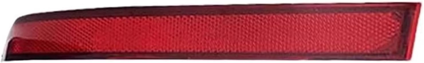 Rear Bumper Tailgate Reflector Compatible With VW For Touran 2006 2007 2008 2009 2010 1T0945106A Left Right Car Red Rear Bumper Reflector Brake Lamp Tail Light(Left)