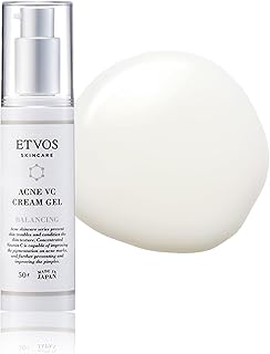 ETVOS 医薬部外品 ニキビ用美容液 薬用 アクネVCクリームジェルⅠ 50g スキンケア 敏感肌 大人ニキビ ビタミンC誘導体 VC-IP 美白 ヒト型セラミド