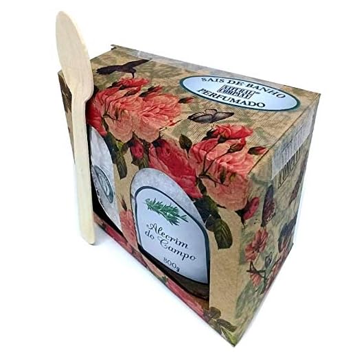 Sais de Banho Perfumado 800 g. - Alecrim do Campo