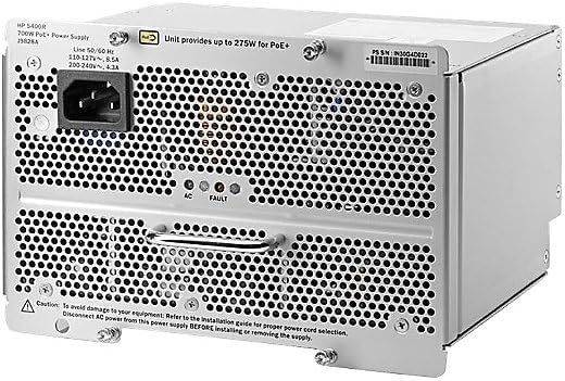HPE 5400R 700W PoE+ zl2 Power Supply - 700 W - 120 V AC, 230 V AC