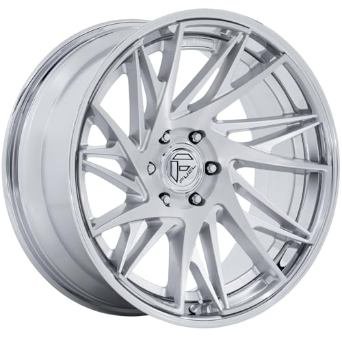 FUEL OFF-ROAD DYNAMO 20X10 6X5.54.79 V5033mm GLOSS SILVER BRUSHED W/CHR-LP - FC405RP20106818N