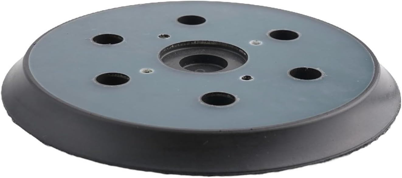 6 Inch 6 Hole Sanding Pad Hook and Backing Pad Random Sander, 150mm PU Replacement Disc with Flexible Smooth Polishing