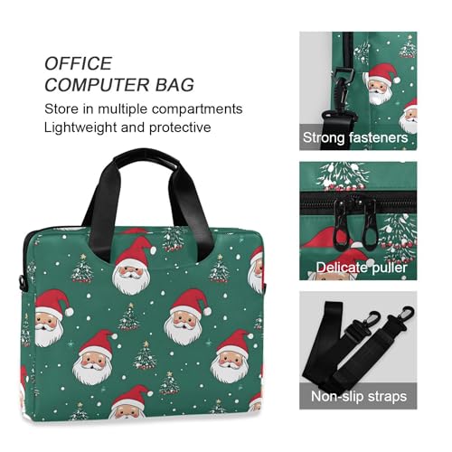 ALAZA Santa Claus Bolsa para Laptop 13-15.6 pulg miniatura 5