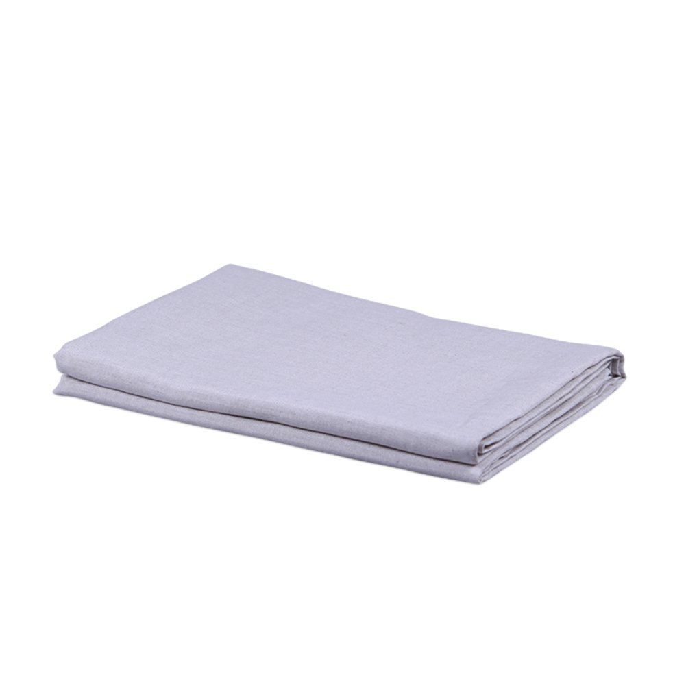 Drap en denim double et simple couleur unie linge de maison 230x240cm