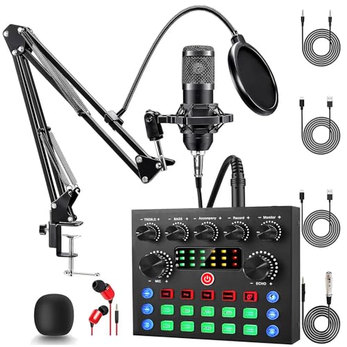 ALSO GO V8s podcast bundle with BM-800 microphone