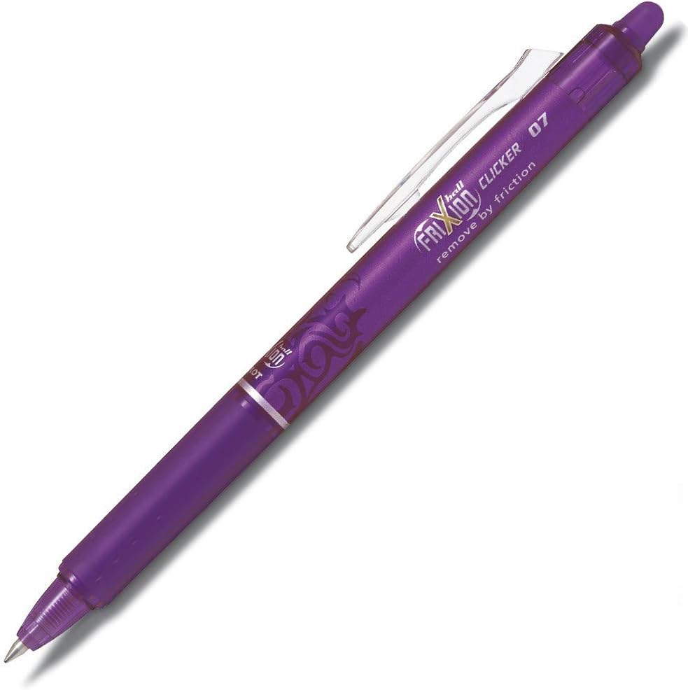 Pilot Frixion Clicker Erasable Pen Violet