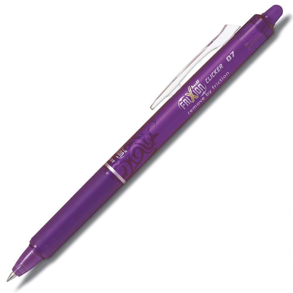 Pilot Frixion Clicker Erasable Pen Violet