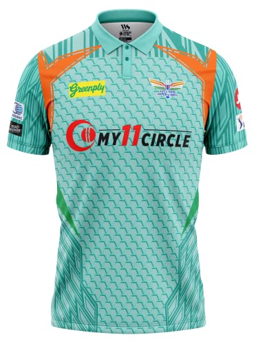 Lucknow Super Giants IPL Replica Cricket Jersey 2022 (LSG IPL Jer...