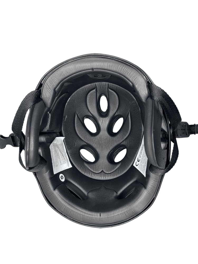 Side On Pro Wassersport Helm Schwarz Verstellbar Wakeboard Kajak Windsurf Kite Surf Belüftungsöffnungen