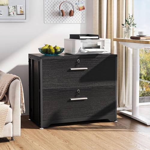 AODK-File-Cabinet-with-Charging-Station-Filing-Cabinet-for-Home-Office-Large-File-Cabinets-with-Lock-Office-Storage-Cabinet-2-Drawer-for-LegalLetterA4-File-Black