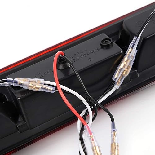 Miniatura 4 de PIT66 3ª luz de freno LED, compatible con Chevy Silverado 1999-2006/GMC Sierra 1500 2500HD 3500 1999-2006 + lente roja y ahumada