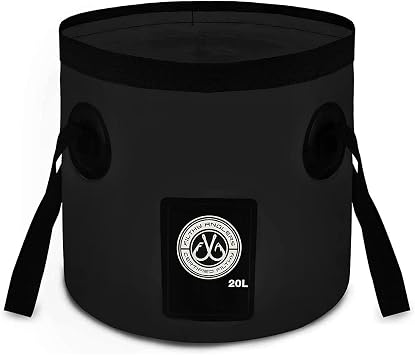 Waterproof, Collapsible Fishing Bucket 20L 5 Gallon