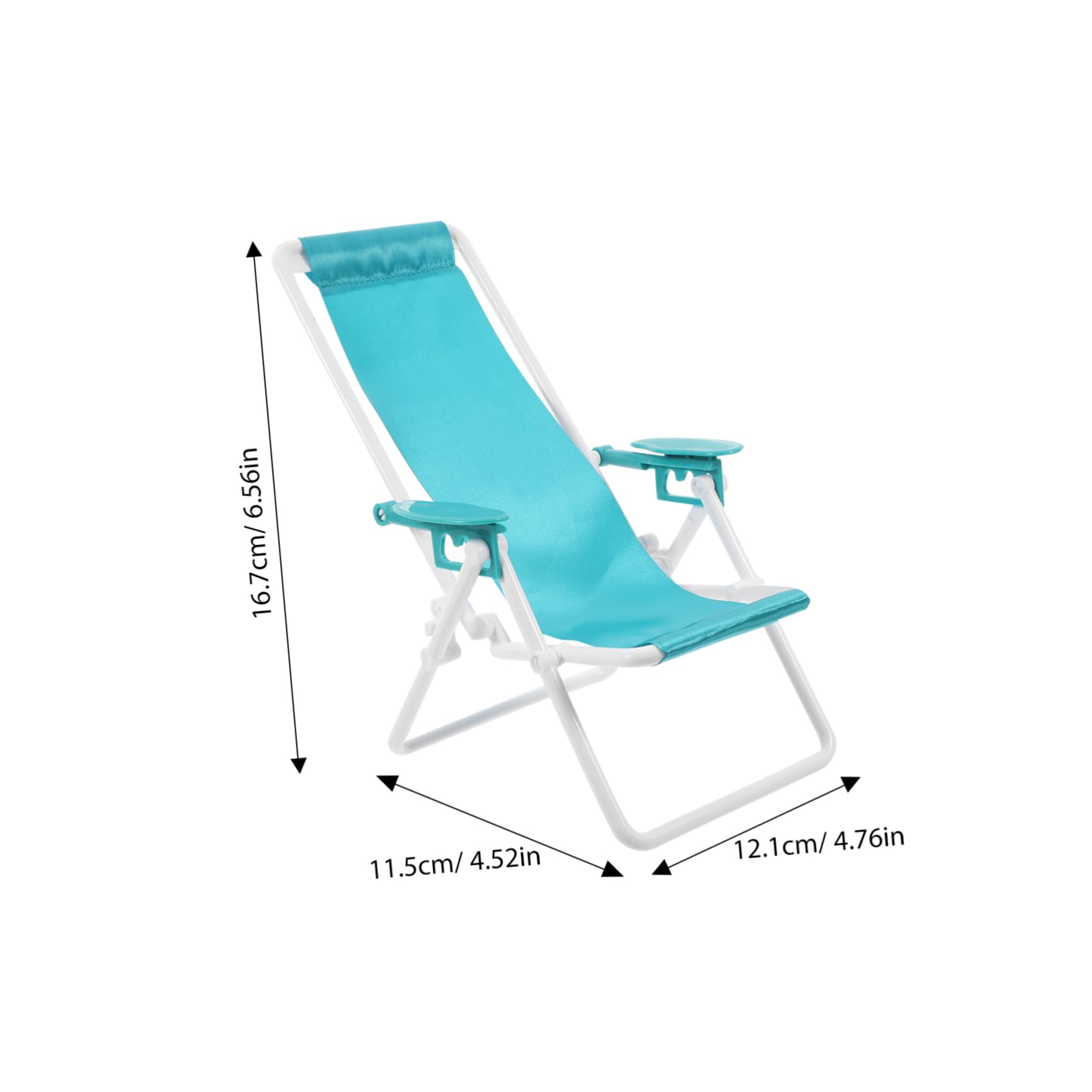 OSALADI Sedia da spiaggia portatile sdraio per adulti poltrona plastica