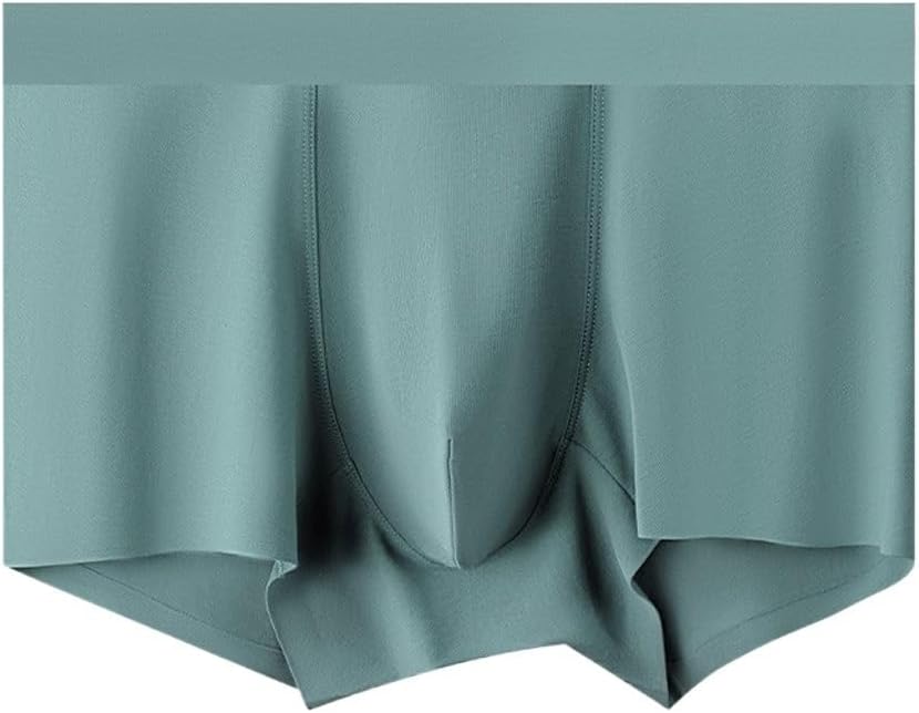 Cotton Men's Underwear Solid Color Breathable Mid Waist 3A Crotch