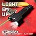 Monstrum Stingray 1200 Lumens Picatinny Weapon Light/Green Laser Sight Combo