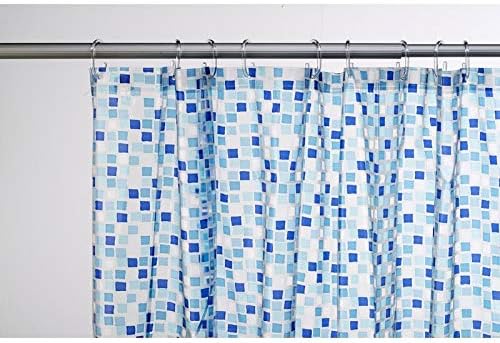 KAV Premium Fully Waterproof PEVA/Shower Curtain with Hygiene and Clean Technology, 180x180CM / 72x72in - Image 5