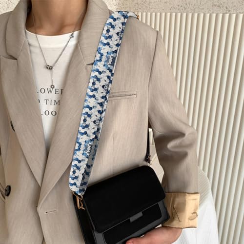 Image of Purse Strap Crossbody Shoulder Canvas Straps 1.5 inch Wide Replacement Adjustable Aesthetic Cute for Women Girls Bag
