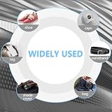 Aster 200 szt. oczek i przelotki, metalowe oczka z podkładkami, okrągłe oczka do tkanin, odzieży, plandeki, skórzane, DIY, firanki, kapelusze, naprawa i dekoracja, srebrne, 200 szt