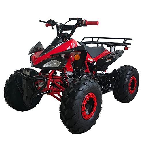 X-PRO 125cc ATV 4 Wheels Wheelers Quad 125 ATV Quads with LED Lights, Big 19