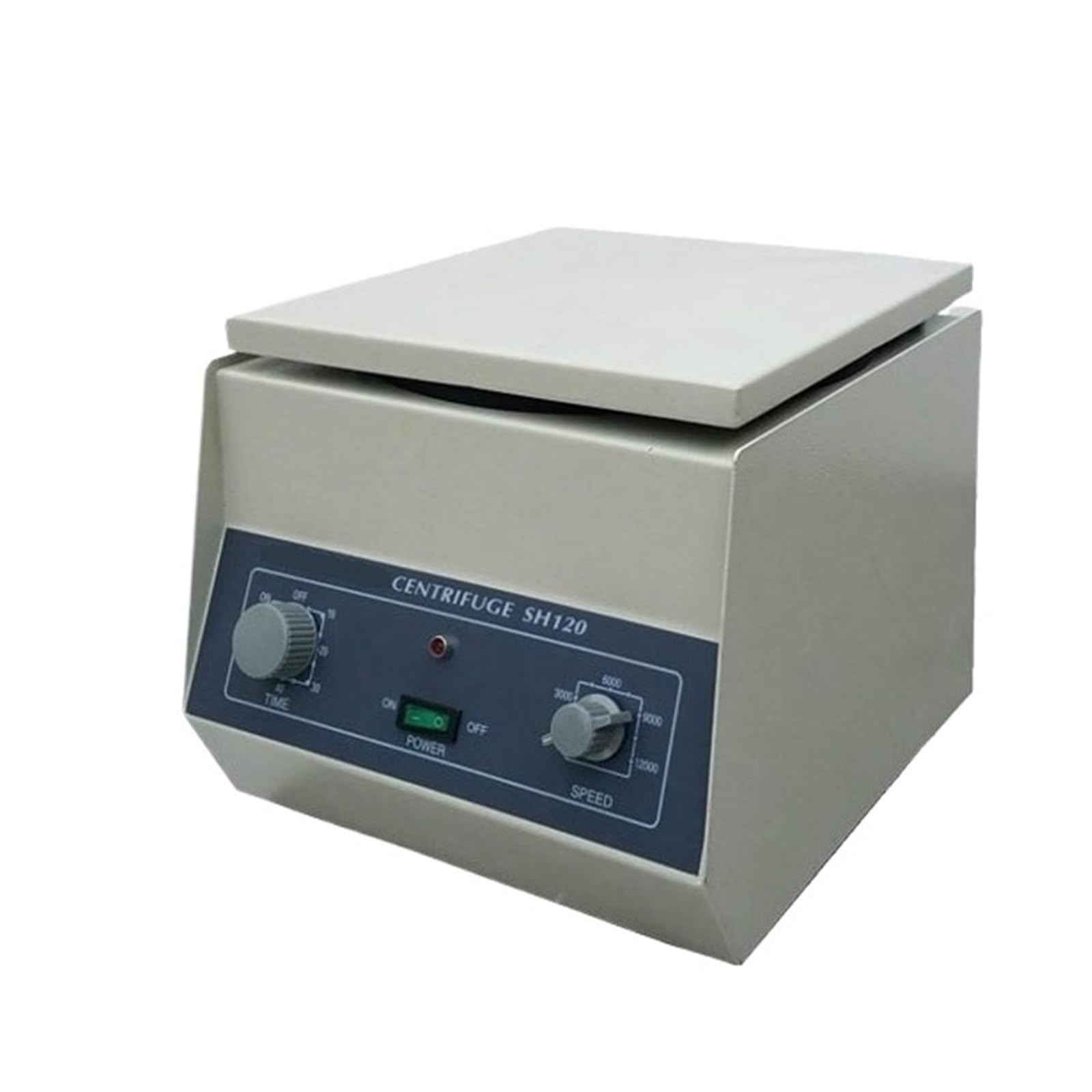 Centrifugadora electrónica de hematocrito de sobremesa, tubo capilar de 1,5x75mm con velocidad ajustable, 1500-12000rpm Funcionamiento fluido