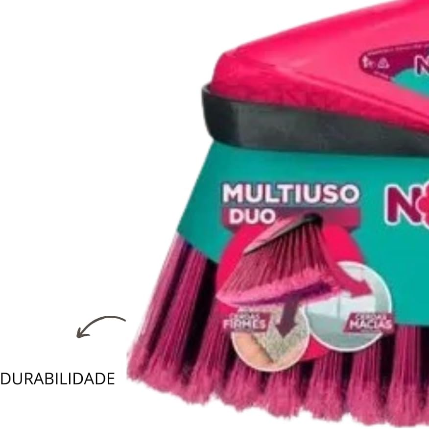 Vassoura Noviça Original Multiuso Sem Cabo Varrição Eficiente Piso Interno Externo Conforto Durabilidade Piso Terreno Assoalho Vassoura Noviça Original Multiuso Sem Cabo Varrição Eficiente Piso Interno Externo Conforto Durabilidade Piso Terreno Assoalho
