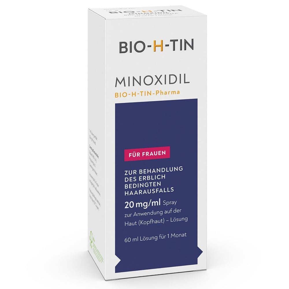 MINOXIDIL BIO-H-TIN Pharma Minoxidil Topical Solution Spray 60 ml