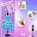 MINIFUN 1500+Pcs Fashion Designer Kit for Girls, Sewing Kit with 7 Mannequins, DIY Arts and Crafts Kit for Kids, Doll Clothes Making Kit, Girl Toys for Age 6 7 8 9 10 11 12 Year Old Gifts