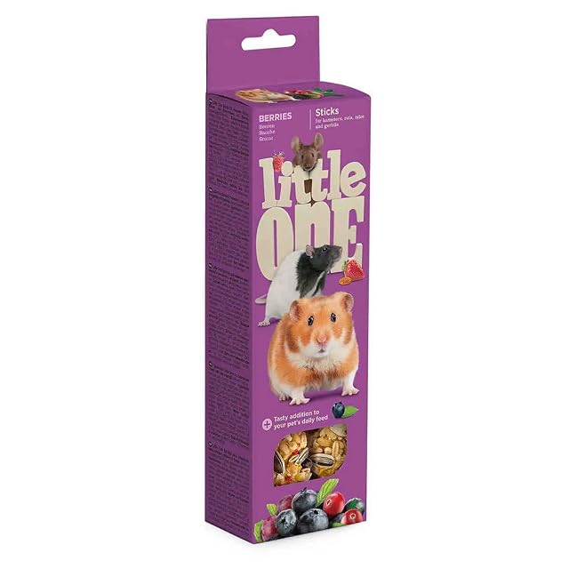 LITTLEONE Sticks Bayas Hamster Rata Ratones JERBOS 8X 120GR