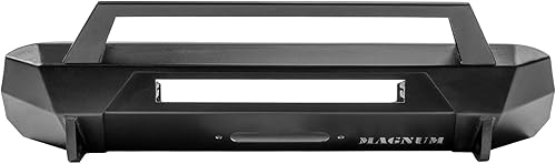 Magnum - Cabrestante de parachoques delantero estilo RT, color negro, compatible con Tacoma 2016-2023