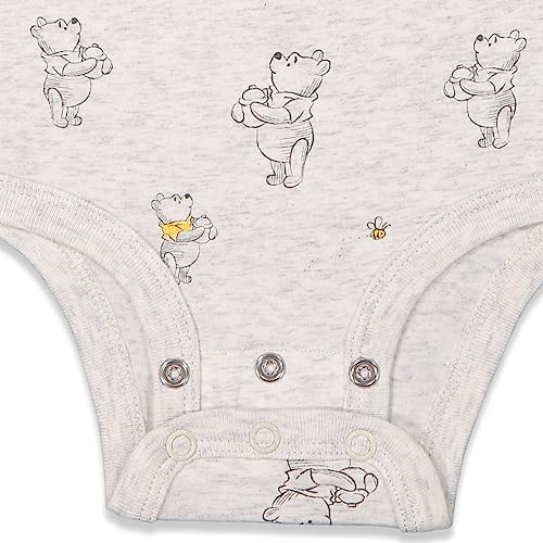 Bodysuit bébé garçon Winnie Disney : finis les changes difficiles grâce au lot de 3 pressions - 6