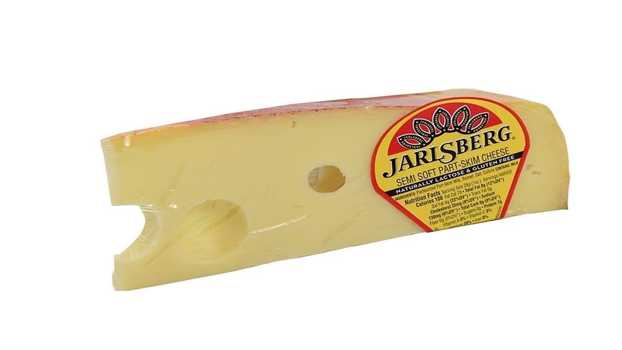 Norwegian cheese Semi-soft part skim cheese - 2 Pound Cut (32 ounce)