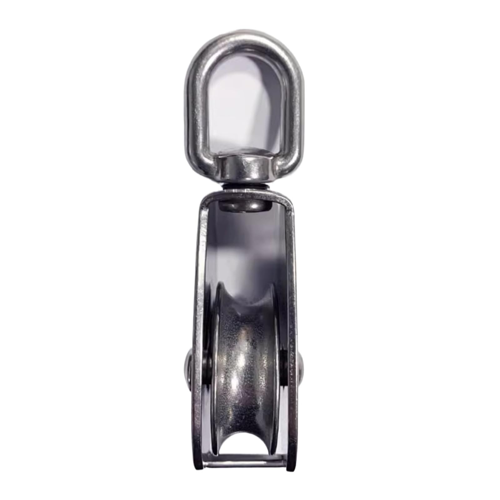 1 paquete de poleas simples M15/M20/M25/M32/M50/M75/M100, rodillo de polea de acero inoxidable 304, polea giratoria de 360 ​​grados for cuerdas de tendedero.(M100)