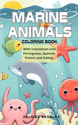 Marine Animals: Coloring Book