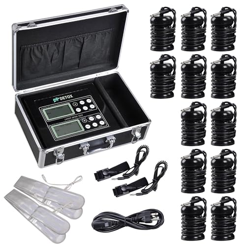 AW Yescom Ionic Detox Foot Bath Machine Kit w/ 12 Arrays Foot Spa Beauty Salon Pro